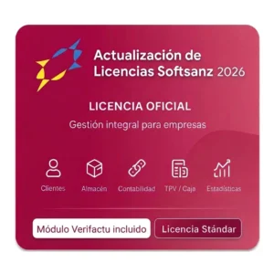 ACTUALIZACIÓN LICENCIAS SOFTSANZ